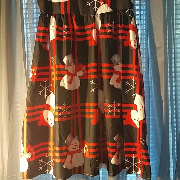 Snowman dress NWOT - Picture 3 of 5